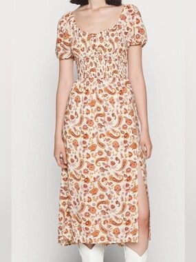 Hollister Paisley Midi Dress